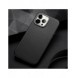 Dux Ducis Grit Läderfodral för iPhone 14 Pro Max Elegant konstläderfodral (MagSafe-kompatibelt) Svart