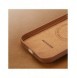 Dux Ducis Grit Läderfodral för iPhone 14 Pro Max Elegant konstläderfodral (MagSafe-kompatibel) Brun