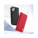 Dux Ducis Hivo Läder Flip Cover Plånbok i äkta läder för kort och dokument iPhone 14 Plus Röd
