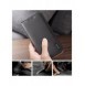 Dux Ducis Hivo Läder Flip Cover Plånbok i äkta läder för kort och dokument iPhone 14 Pro Max Svart