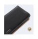 Dux Ducis Hivo Läder Flip Cover Plånbok i äkta läder för kort och dokument iPhone 14 Pro Max Svart