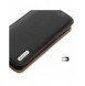 Dux Ducis Hivo Läder Flip Cover Plånbok i äkta läder för kort och dokument Samsung Galaxy S22 + (S22 Plus) Svart