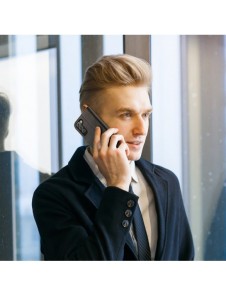 Dux Ducis Hivo Läder Flip Cover Plånbok i äkta läder för kort och dokument Samsung Galaxy S22 + (S22 Plus) Svart