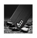 Dux Ducis Hivo Läder Flip Cover Plånbok i äkta läder för kort och dokument Samsung Galaxy S22 Black