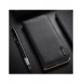 Dux Ducis Hivo Läder Flip Cover Plånbok i äkta läder för kort och dokument Samsung Galaxy S22 Black