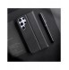 Dux Ducis Hivo Läder Flip Cover Plånbok i äkta läder för kort och dokument Samsung Galaxy S22 Ultra Black