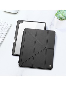 Dux Ducis Magi-fodral för iPad 10.2'' 2021/2020/2019 smart skal med stativ och förvaring för Apple Pencil svart