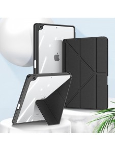 Dux Ducis Magi-fodral för iPad 10.2'' 2021/2020/2019 smart skal med stativ och förvaring för Apple Pencil svart