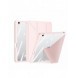 Dux Ducis Magi-fodral för iPad 10.2'' 2021/2020/2019 smart skal med stativ och förvaring för Apple Pencil rosa