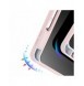 Dux Ducis Magi-fodral för iPad 10.2'' 2021/2020/2019 smart skal med stativ och förvaring för Apple Pencil rosa