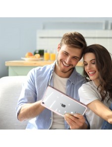 Dux Ducis Magi-fodral för iPad 10.9'' 2022 (10 gen.) skal med pennhållare smart skalställ rosa