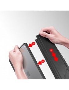 Dux Ducis Magi Fodral för iPad Air (5:e generationen) / (4:e generationen) Smart Cover med stativ och förvaring för Apple Pen