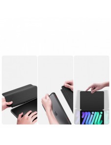 Dux Ducis Magi fodral för iPad mini 2021 smart skal med stativ och förvaring för Apple Pencil svart