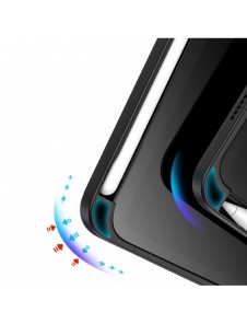 Dux Ducis Magi fodral för iPad mini 2021 smart skal med stativ och förvaring för Apple Pencil svart