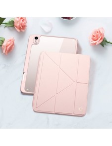 Dux Ducis Magi fodral för iPad mini 2021 smart skal med stativ och förvaring för Apple Pencil rosa