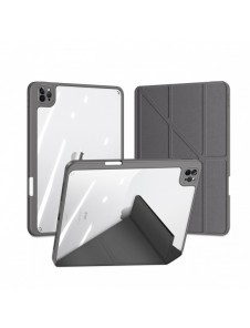 Dux Ducis Magi Fodral för iPad Pro 11'' 2022/2021/2020/2018 Smart Cover med ställ och förvaring för Apple Pencil Grey