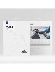Dux Ducis Magi Fodral för iPad Pro 11'' 2022/2021/2020/2018 Smart Cover med ställ och förvaring för Apple Pencil Grey