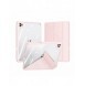 Dux Ducis Magi Fodral för iPad Pro 11'' 2022/2021/2020/2018 Smart Cover med ställ och förvaring för Apple Pencil Rosa