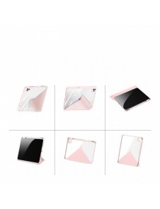 Dux Ducis Magi Fodral för iPad Pro 11'' 2022/2021/2020/2018 Smart Cover med ställ och förvaring för Apple Pencil Rosa