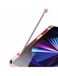Dux Ducis Magi Fodral för iPad Pro 11'' 2022/2021/2020/2018 Smart Cover med ställ och förvaring för Apple Pencil Rosa