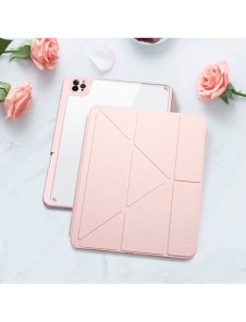 Dux Ducis Magi Fodral för iPad Pro 11'' 2022/2021/2020/2018 Smart Cover med ställ och förvaring för Apple Pencil Rosa