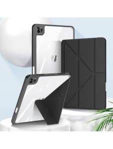 Dux Ducis Magi Fodral för iPad Pro 11'' 2022/2021/2020/2018 Smart Cover med ställ och förvaring för Apple Pencil Rosa
