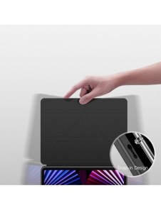 Dux Ducis Magi Fodral för iPad Pro 11'' 2022/2021/2020/2018 Smart Cover med ställ och förvaring för Apple Pencil Rosa