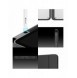 Dux Ducis Magi Fodral för iPad Pro 12,9 tum 2021/2020/2018 Smart Cover Fodral med ställ och förvaring för Apple Pencil Grey