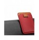 Dux Ducis Magnetic Leather Wallet magnetisk plånbok MagSafe för iPhone RFID blocker röd