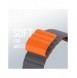 Dux Ducis Magnetrem Apple Watch Ultra Magnetic Armband Grå Orange Armband (Kedjeversion)