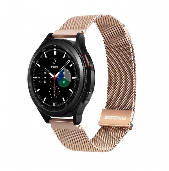 Dux Ducis magnetrem för Samsung Galaxy Watch / Huawei Watch / Honor Watch / Xiaomi Watch (22 mm band) Magnetic Band Gold (Mil