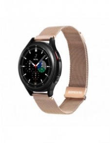Dux Ducis magnetrem för Samsung Galaxy Watch / Huawei Watch / Honor Watch / Xiaomi Watch (22 mm band) Magnetic Band Gold (Mil