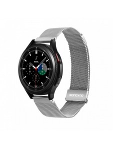 Dux Ducis magnetrem för Samsung Galaxy Watch / Huawei Watch / Honor Watch / Xiaomi Watch (22 mm band) Magnetisk band Silver (