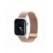 Dux Ducis Magnetic Strap Watch 7 Band 7/6/5/4/3/2 / SE (45/44 / 42mm) Magnetic Band Gold (Milanesisk version)