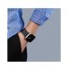 Dux Ducis Magnetic Strap Watch Arm 7/6/5/4/3/2 / SE (41/40 / 38mm) Magnetic Band Svart / Orange (Kedjeversion)