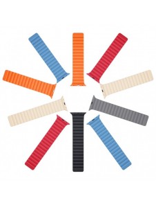 Dux Ducis Magnetic Strap Klockarmband 7/6/5/4/3/2 / SE (41/40 / 38mm) Magnetic Band Blue (Kedjeversion)