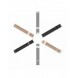 Dux Ducis Magnetic Armband Armband för Samsung Galaxy Watch / Huawei Watch / Honor Watch (20 mm band) Magnetisk Armband Svart