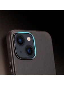 Dux Ducis Naples fodral för iPhone 13 läderfodral (MagSafe-kompatibelt) mörkbrunt