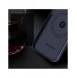 Dux Ducis Naples fodral för iPhone 13 Pro läderfodral (MagSafe-kompatibelt) blått