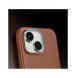Dux Ducis Naples fodral för iPhone 14 Plus magnetiskt läderfodral MagSafe brun