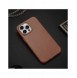 Dux Ducis Naples fodral för iPhone 14 Pro magnetiskt läderfodral MagSafe brun