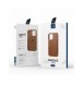 Dux Ducis Naples fodral för iPhone 14 Pro Max magnetiskt läderfodral MagSafe brun