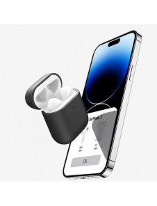 Dux Ducis Plen fodral för AirPods 2 / AirPods 1 hörlursfodral svart