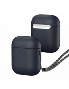 Dux Ducis Plen-fodral för AirPods 2 / AirPods 1 hörlursfodral blå