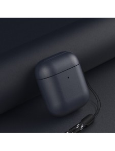 Dux Ducis Plen-fodral för AirPods 2 / AirPods 1 hörlursfodral blå