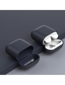 Dux Ducis Plen-fodral för AirPods 2 / AirPods 1 hörlursfodral blå