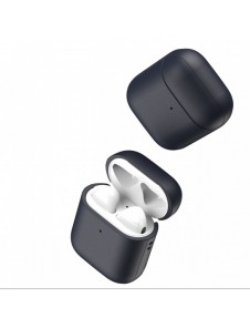 Dux Ducis Plen-fodral för AirPods 2 / AirPods 1 hörlursfodral blå