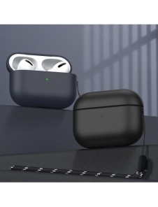 Dux Ducis Plen-fodral för AirPods Pro 2 / AirPods Pro 1 hörlursfodral svart