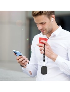 Dux Ducis Plen-fodral för AirPods Pro 2 / AirPods Pro 1 hörlursfodral svart