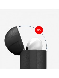 Dux Ducis Plen-fodral för AirPods Pro 2 / AirPods Pro 1 hörlursfodral svart
